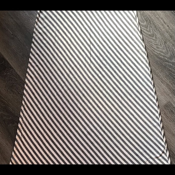 Max Edition, Striped Stretch Skirt - Picture 2 of 4